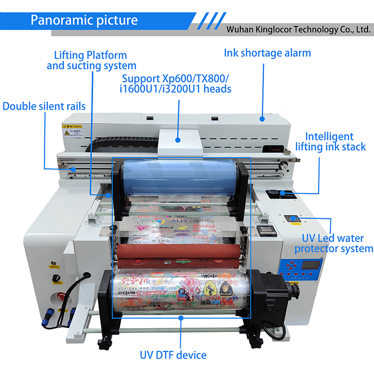 고품질 6050 모델 UV DTF A/B 필름 프린터  - Commercial Print Model 리뷰 및 가격